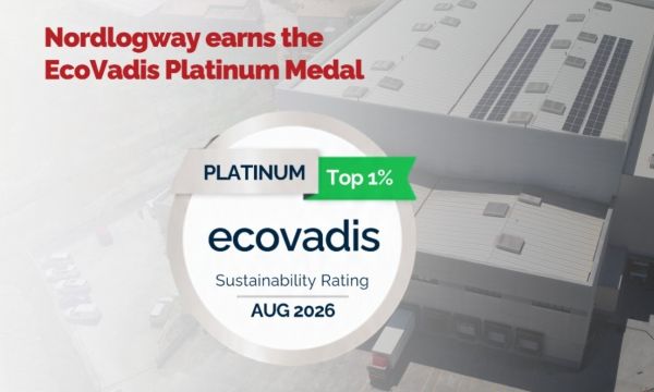 Nordlogway obté la medalla Platinum d’EcoVadis